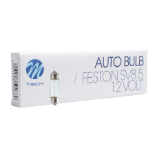 M-Tech Izzó 12V C5W SV8.5 szofita 36 mm (10db) – M-TECH autó izzó, izzókészlet