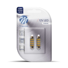 M-Tech izzó, rendszámtábla-világítás M-Tech LB030W autóalkatrész