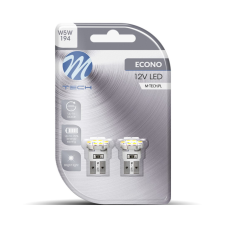 M-Tech , Led dióda, T10, 6xSMD3528, Fehér, 2db autóalkatrész