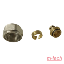 M-Tech UniTherm csőcsatlakozó 20x2mm ötrétegű és műanyag csövekhez hűtés, fűtés szerelvény
