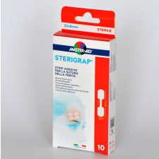 MA STERIGRAP SEBÖSSZEHÚZÓ STERIL RAGTAPASZ SEBTAPASZ 32X8MM 10X gyógyászati segédeszköz