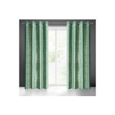  Mabel bársony sötétítő függöny Sötétzöld 140x250 cm lakástextília