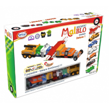 mabló mágneses járművek deluxe készlet autópálya és játékautó