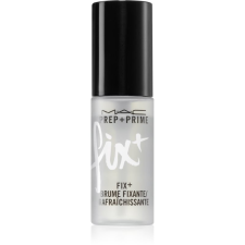 MAC Cosmetics Mini Prep + Prime Fix + smink fixáló spray arcra 13 ml smink alapozó