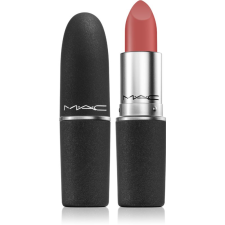 MAC Cosmetics Powder Kiss Lipstick mattító rúzs árnyalat Brickthrough 3 g rúzs, szájfény