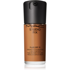 MAC Cosmetics Studio Fix Fluid SPF 15 24HR Matte Foundation + Oil Control mattító alapozó SPF 15 árnyalat NC47 30 ml smink alapozó