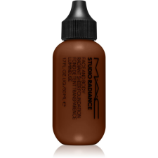 MAC Cosmetics Studio Radiance Face and Body Radiant Sheer Foundation könnyű alapozó arcra és testre árnyalat N8 50 ml smink alapozó