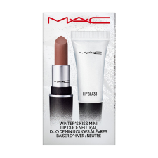 MAC Winter's Kiss Mini Lip Duo Red Szett kozmetikai ajándékcsomag