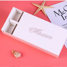  Macaron doboz, kartonpapír, fehér, 12 db-os, 10db sütés és főzés