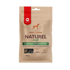 Maced Super Premium Naturel Soft Nyúl és rozmaringos kutyakajak 100g jutalomfalat kutyáknak