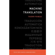  Machine Translation – Thierry Poibeau idegen nyelvű könyv