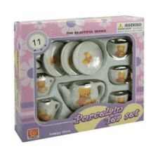  Macis porcelán 11 darabos teáskészlet konyhakészlet