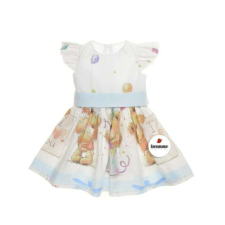  Mackó mintás ujjatlan nyári ruha lányka ruha