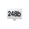 Maclean LED lamp, house number, dusk and motion sensor, dimmable, 20W, IP65, neutral color (4000K), 1600lm, MCE466 W