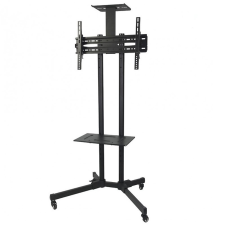 Maclean MC-661 32" - 55" TV mobil tartó Fekete (MC-661) tv állvány és fali konzol