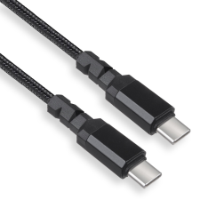 Maclean MCE491 USB-C apa - USB-C apa 3.2 Adat és töltő kábel - Fekete (1m) (MCE491) kábel és adapter