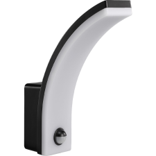 Maclean MCE512 B Mozgásérzékelős LED Lámpa, Fekete, 20W, IP65, 2000lm (MCE512B) világítás