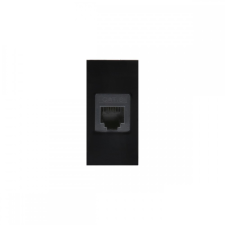 Maclean MCE725B RJ45 fali aljzat - Fekete (MCE725B) villanyszerelés