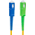 Maclean MCTV-405 Optikai patch kábel SC/APC - SC/UPC Simplex 15m - Sárga (MCTV-405)
