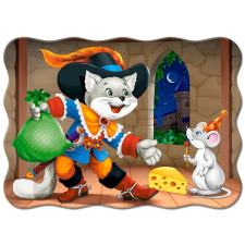 Macska Csizmában 30 Darabos Puzzle puzzle, kirakós