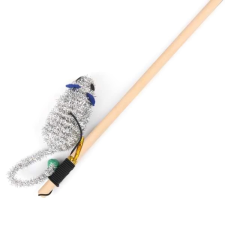  Macska játszó bot -Csillogó egérrel játék macskáknak