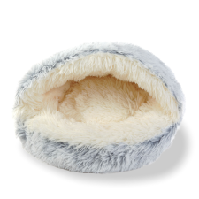 Macskafekhely - kör - 50 cm - szürke szállítóbox, fekhely macskáknak
