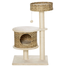  Macskajáték szett PawHut, Pal/Plus/Sisal/Ratan, 55x47x95 cm, barna/bézs játék macskáknak