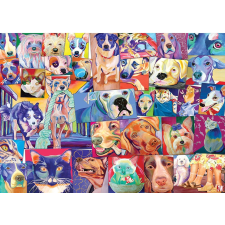 Macskák és Kutyák Világa Puzzle 1000 Darabos puzzle, kirakós