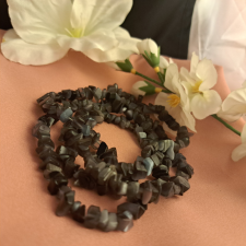  Macskaszem gyöngysor 90 cm-es. nyaklánc