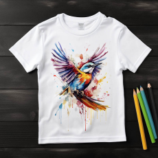  Madár póló (Gyerek)(Színes)