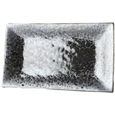 MADE IN JAPAN Black Pearl Sushi tányér, 33×19 cm (MIJC6121) tányér és evőeszköz