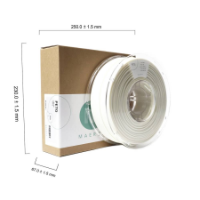 Maertz PETG nyomtatószál 2.85mm, 1kg fehér (PMMA-1011-008) (PMMA-1011-008) nyomtató kellék