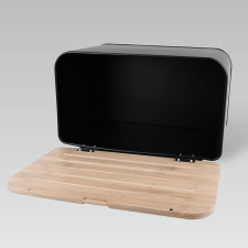 Maestro MR-1770 Rozsdamentes Acél Kenyértartó 16L - Fekete (MR-1770-BLACK) papírárú, csomagoló és tárolóeszköz