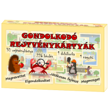 Magánkiadás Gondolkodó rejtvénykártyák - Megnevettet - Elgondolkodtat - Játékosan fejleszt - Megmozgat gyermek- és ifjúsági könyv