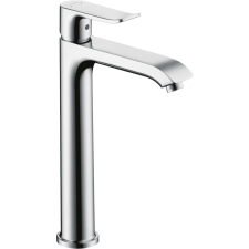 Magas mosdó csaptelep Hansgrohe Metris leeresztőszeleppel króm 31183000 csaptelep