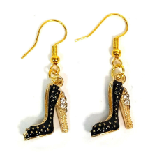  Magassarkú fülbevaló, választható arany vagy ezüst színű akasztóval fülbevaló