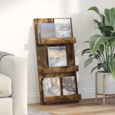  Magazin állvány Füstölt tölgy 51 x 11 x 102 cm Faanyag bútor