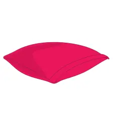  Magenta Babzsák Párna Huzat lakástextília