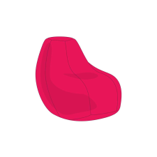  Magenta Tini Babzsákfotel Huzat bútor