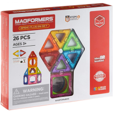 Magformers Basic Plus 26 darabos mágneses építőkészlet makett