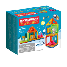 Magformers Cube House Pingvin 20 darabos mágneses építőjáték mágneses építőjáték
