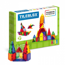 Magformers Magnetic blocks Tileblox Rainbow set 42 pieces barkácsolás, építés