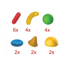 Magformers Stic-o basic 20 darabos mágneses építő készlet (005-901002) kreatív és készségfejlesztő