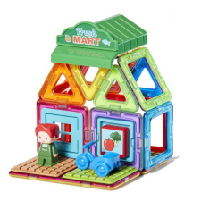 Magformers Szupermarket 22 darabos mágneses építő készlet (005-717007) kreatív és készségfejlesztő