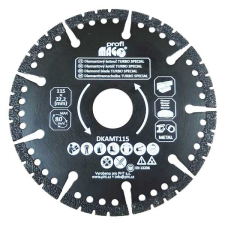  MAGG Profi - Gyémánttárcsa TURBO SPECIAL 115x22,2 mm barkácsgép tartozék