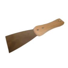 Magg Rozsdamentes spatula 40mm, fa nyél (080054) kőműves és burkoló szerszám