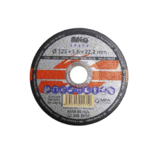 MAGG SPEED Vágókorong fémhez 125x1,6x22,2mm MAGG SPEED (RKQS12516220) csiszolókorong és vágókorong