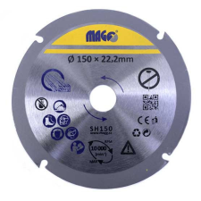 Magg Vágókorong fához 150mm (SH150) csiszolókorong és vágókorong