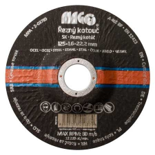 Magg Vágókorong fémhez 125x1,6x22,2mm csiszolókorong és vágókorong