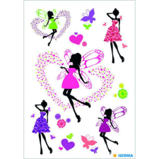 Magic Fairy tündérek matrica - 1 ív - glitteres matrica